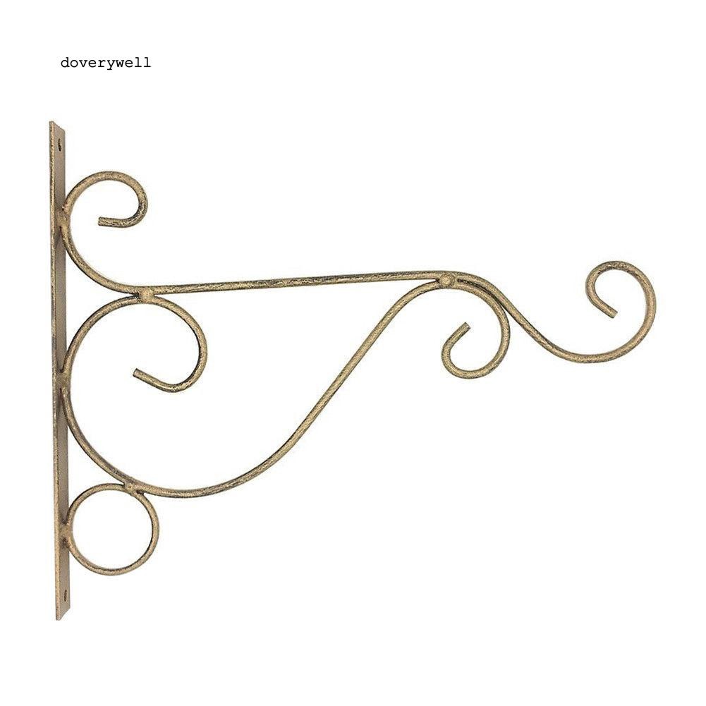 Móc treo chậu cây bằng kim loại gắn tường trang trí nội thất