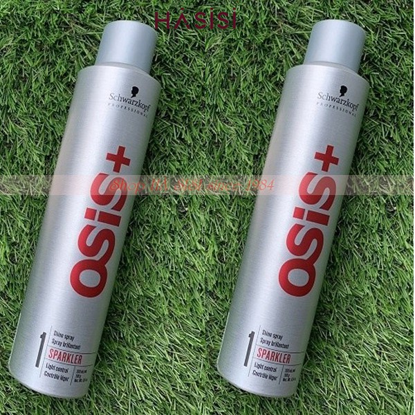 Keo Xịt Tóc Mềm SCHWARZKOPF - Osis+1 Sparkler Shine Spray