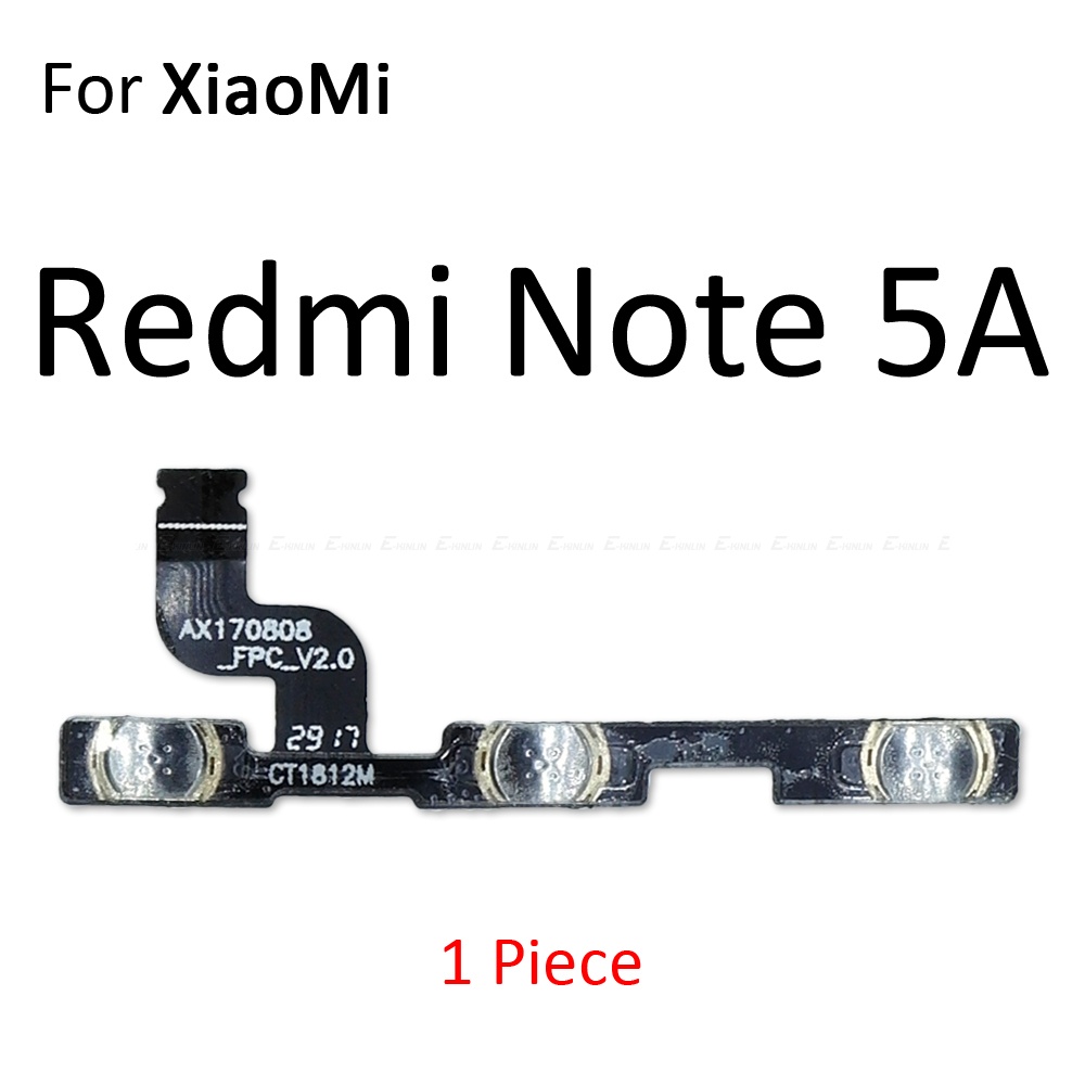 Ốp Điện Thoại Nút Bấm Âm Lượng Cho Xiaomi Redmi 3X 3 3S 4A 5 Plus Note 5 5A 2 4 3 Pro 4X