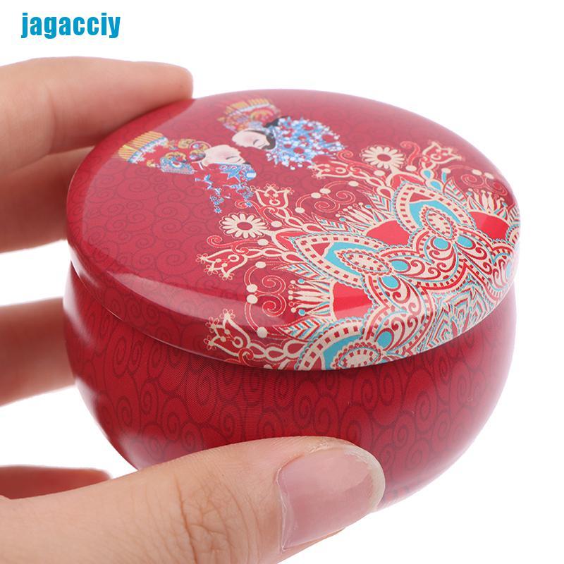 [jagacciy] DIY Candle Tin Jars Holder Storage Case For Dry Spices Camping Sweets Gifts ggbo