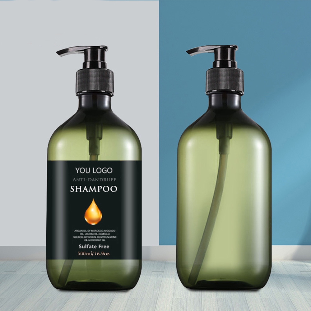 [Hàng mới về] Chai rỗng bằng nhựa đựng dầu gội đầu dạng vòi bơm 500ml