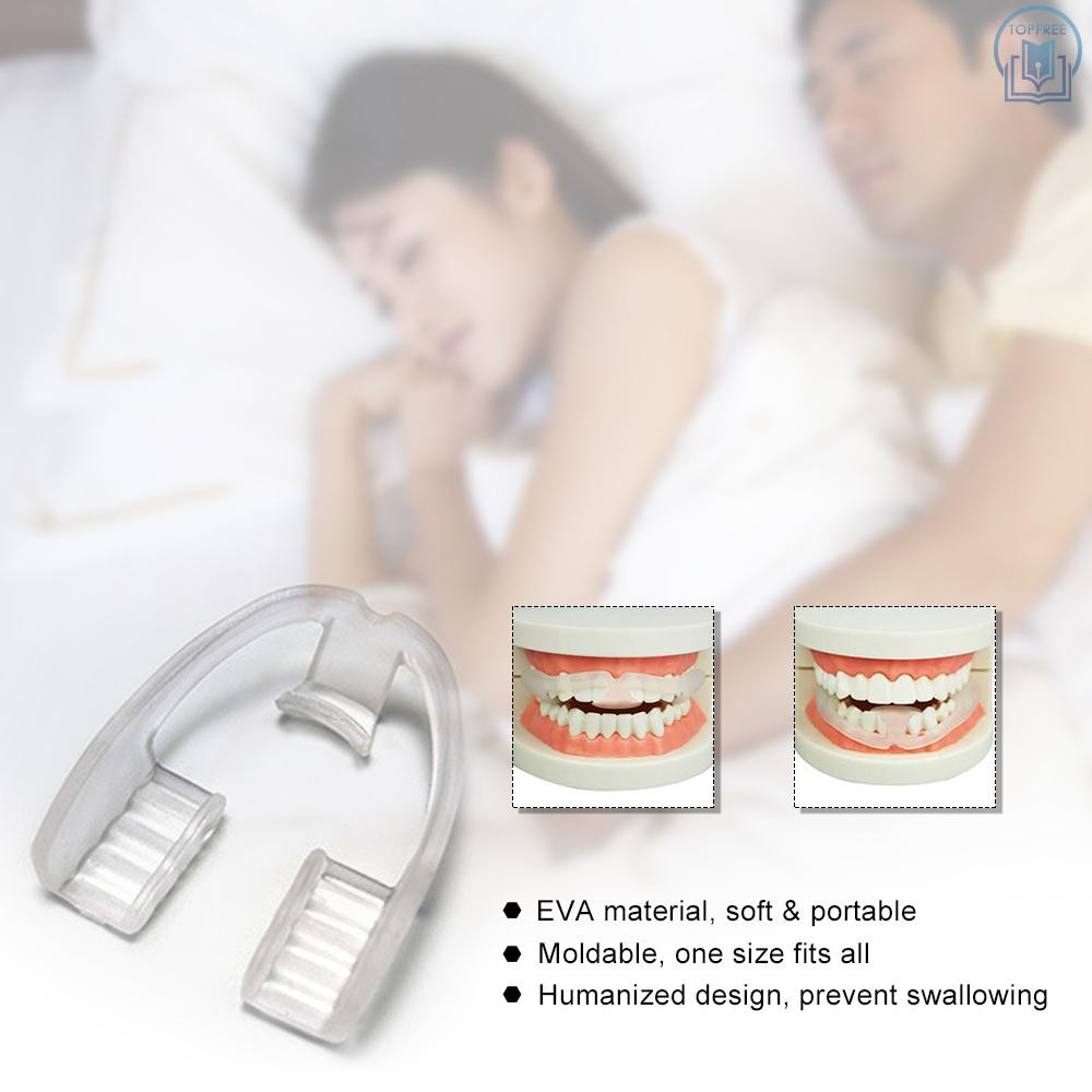 T&F Advanced Comfort Mouth Guard Stop Teeth Grinding Dental Protector Anti Snoring Night Guard Health Care