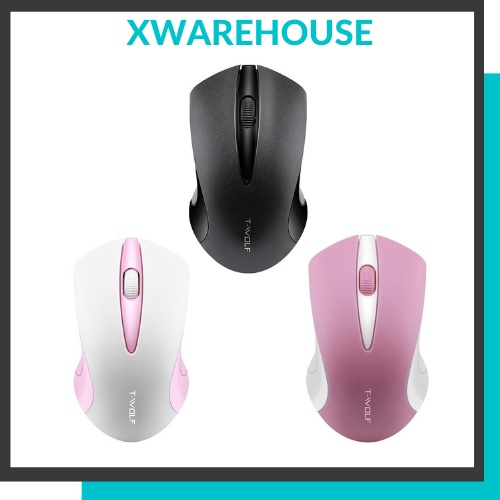 Chuột không dây laptop T-WOLF Q2, mouse không dây tương thích nhiều dòng máy