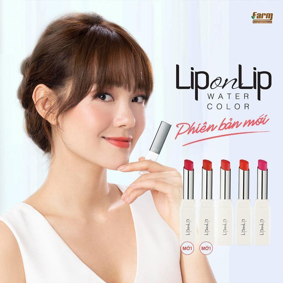 Son lì siêu mịn dưỡng tối ưu Lip On Lip Silky Matte 2,2g - Tặng 1 son mẫu thử 0.5g