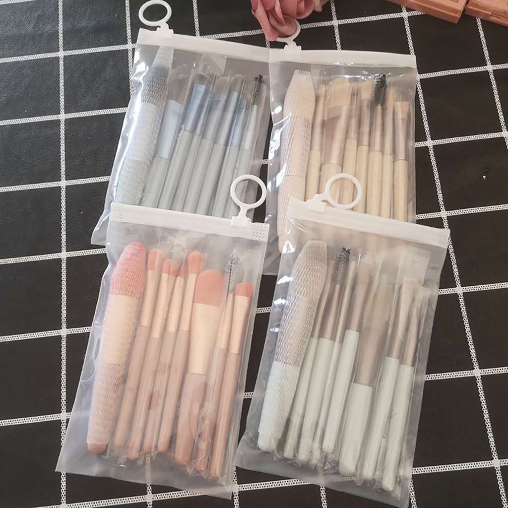 Set 8 Cọ Trang Điểm Lông Siêu Mềm Thân Thiện Với Da