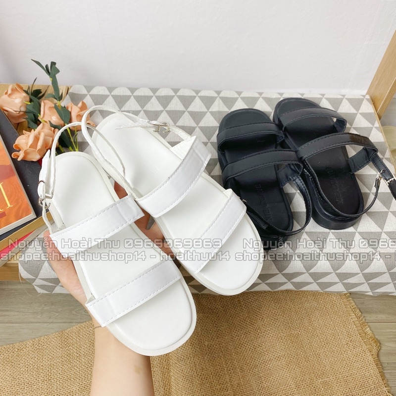 Giày sandal cn.kk độn đế quai sau siêu hot đi chơi đi du lịch