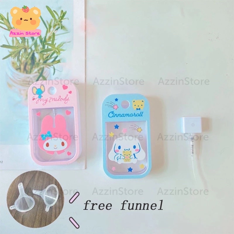 Chai Xịt Rỗng Hoạ Tiết Hoạt Hình Màu Sắc Dễ Thương - Azzin Store