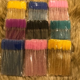 Chổi chải mi kim tuyến siêu xinh 50 cây