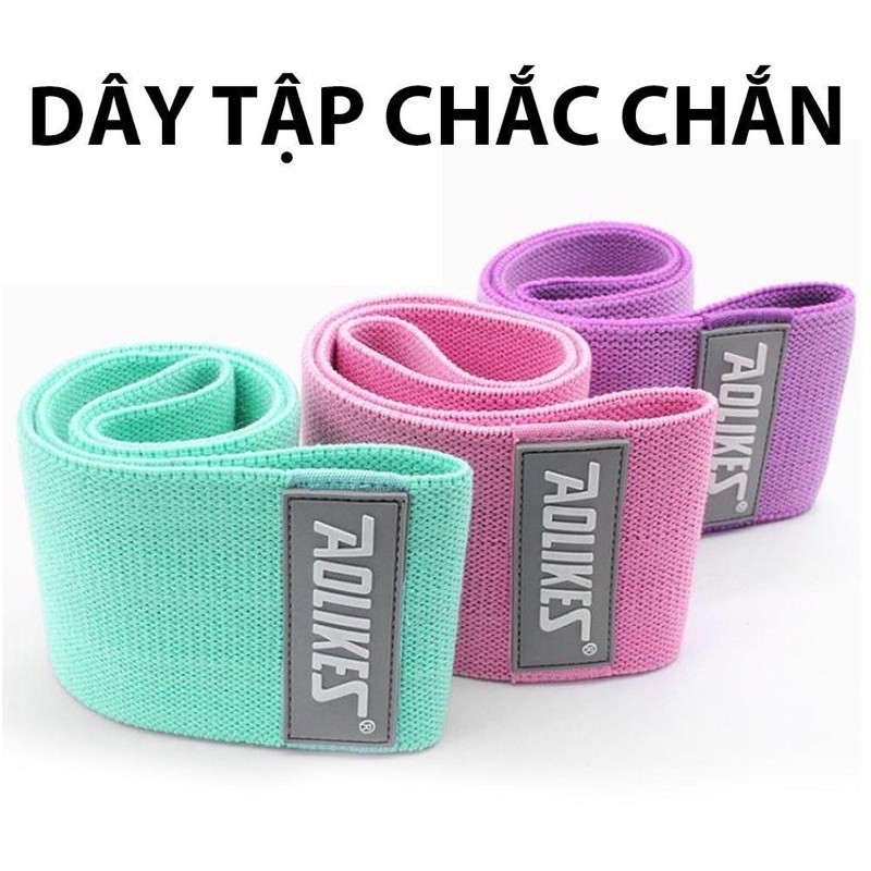 Dây Miniband Kháng Lực Tập Mông Chân Aolikes A-3604