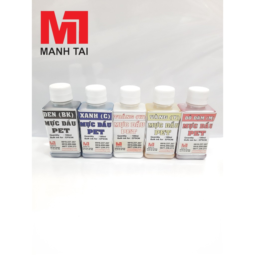 Mực in pet loại 100ml