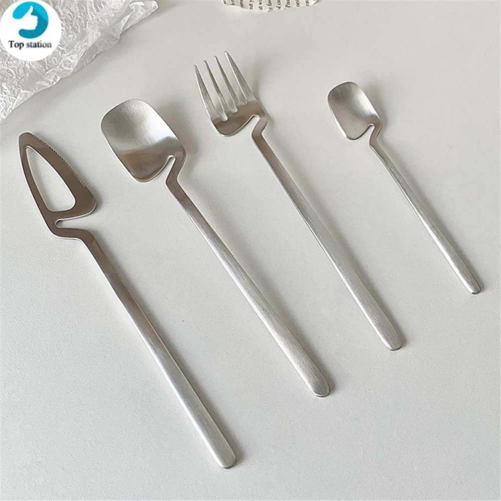 Bộ Muỗng Nĩa Inox 304 Thiết Kế Độc Đáo Tiện Dụng