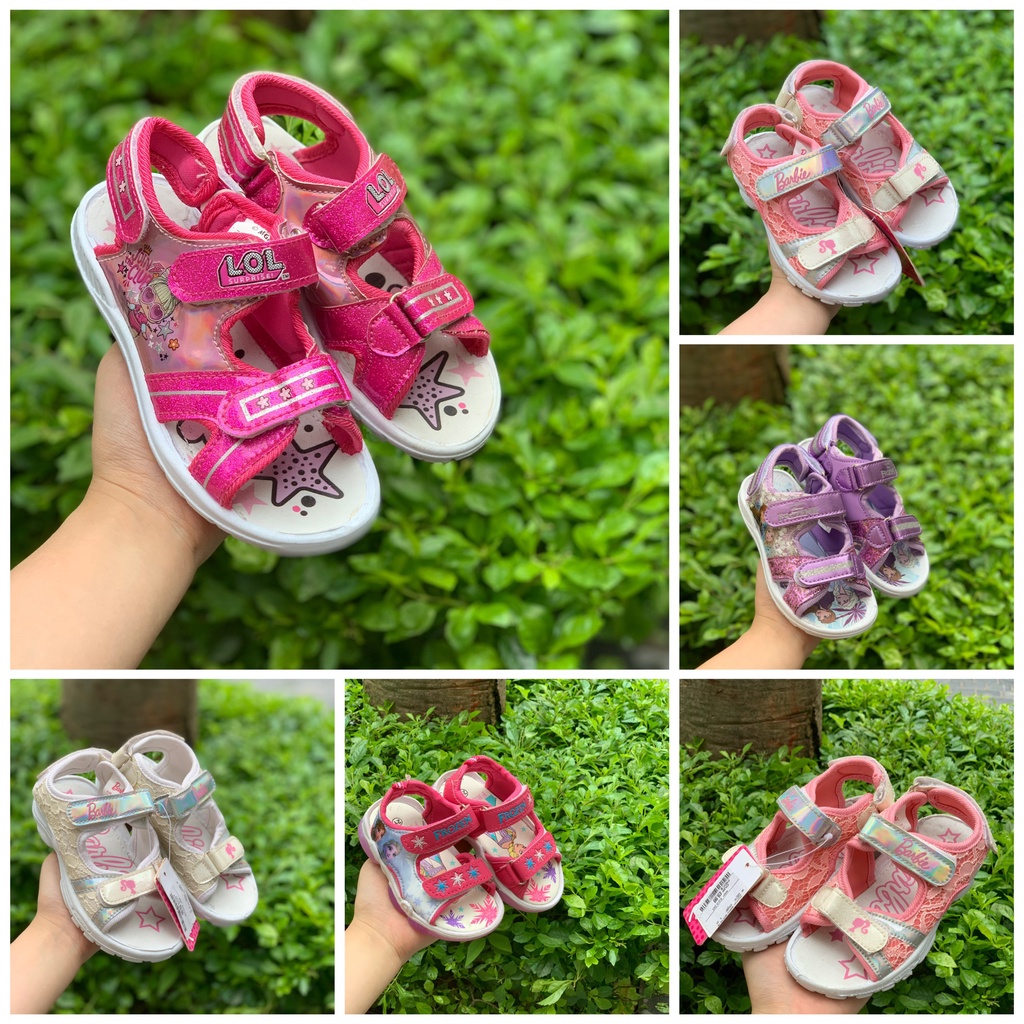 - Sandal Elsa Frozen- Có Nhiều Mẫu - Hàng Xuất Dư Lẻ Size
