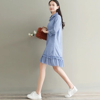 CÓ SẴN - Order - Đầm suông đuôi cá bánh bèo