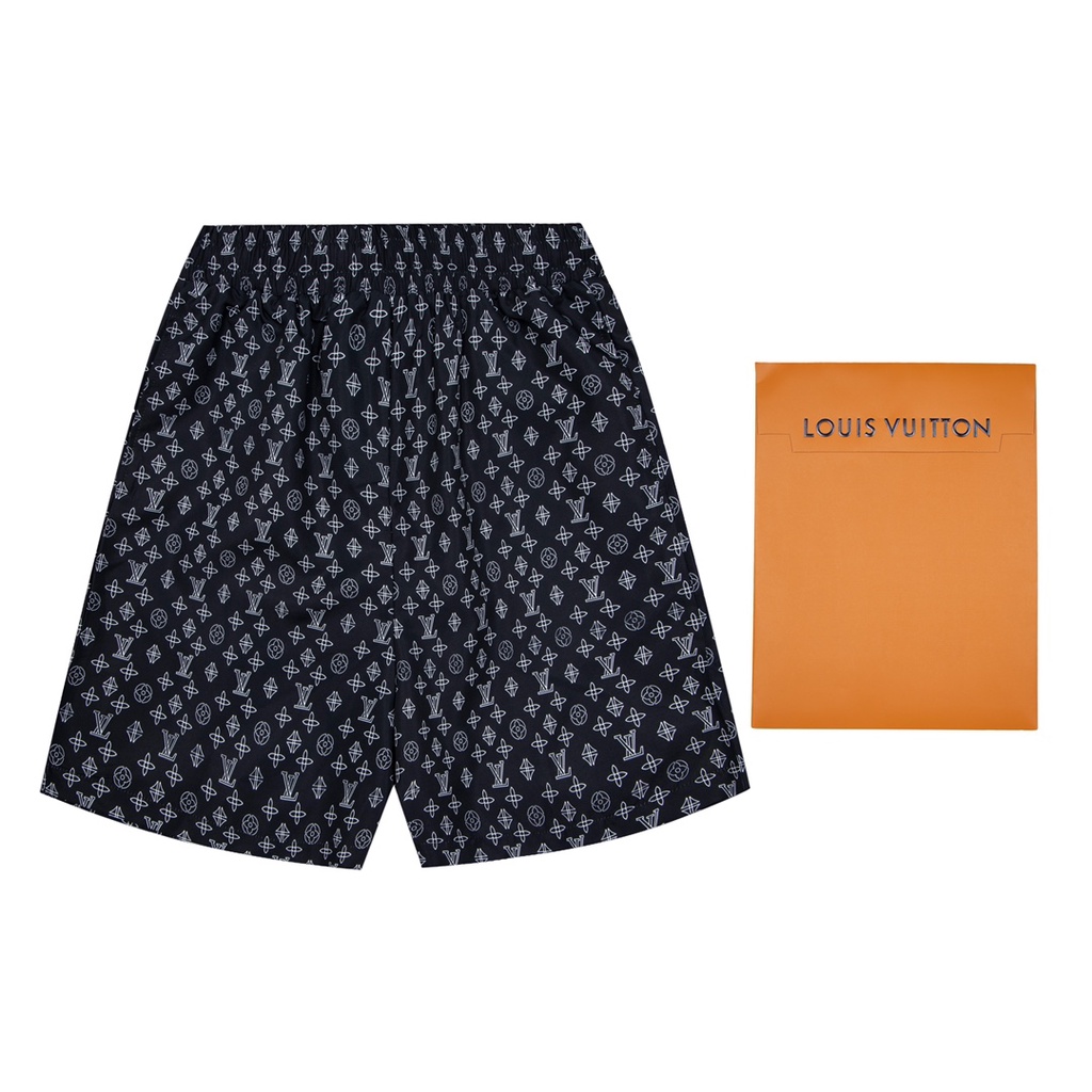 Quần Short Thể Thao Đi Biển Dáng Rộng In logo Phong Cách Âu Mỹ Cổ Điển Thời Trang Cho Nam Và Nữ 23562A XS-L