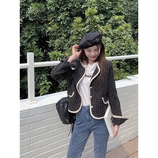 Áo Khoác Dạ Tweed Thời Trang Hàng Cao Cấp