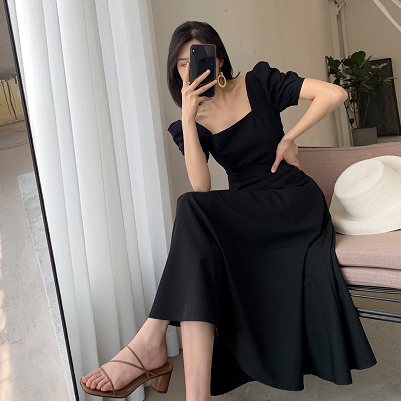 V478 váy đầm bigsize free size thời trang phong cách ngoại cỡ size lớn mẫu mới dáng xòe