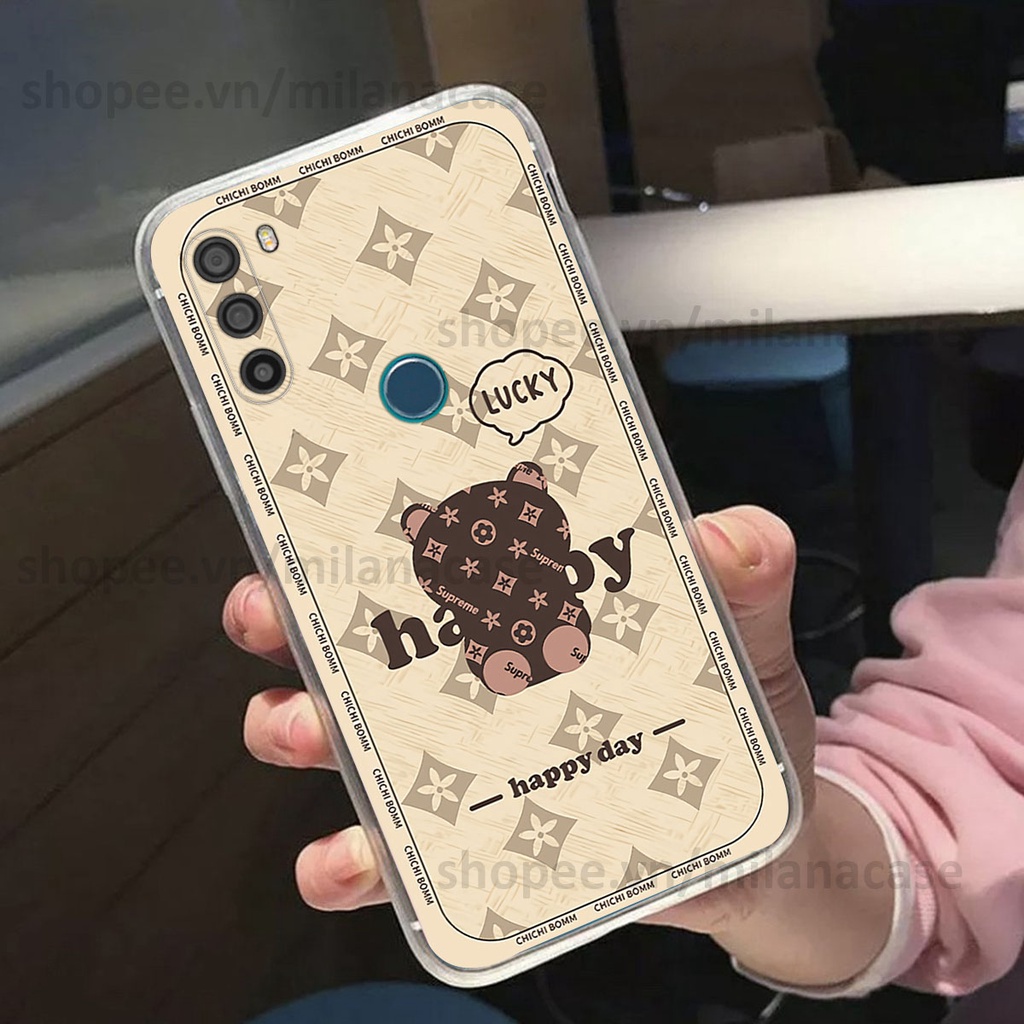 Ốp Vsmart Active 3 gấu be@rBrick gấu Teddy Kaws siêu đẹp, phong cách, cá tính