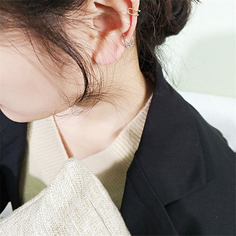 Khuyên Tai Đơn Giản Phong Cách Hàn Quốc Và Nhật Bản