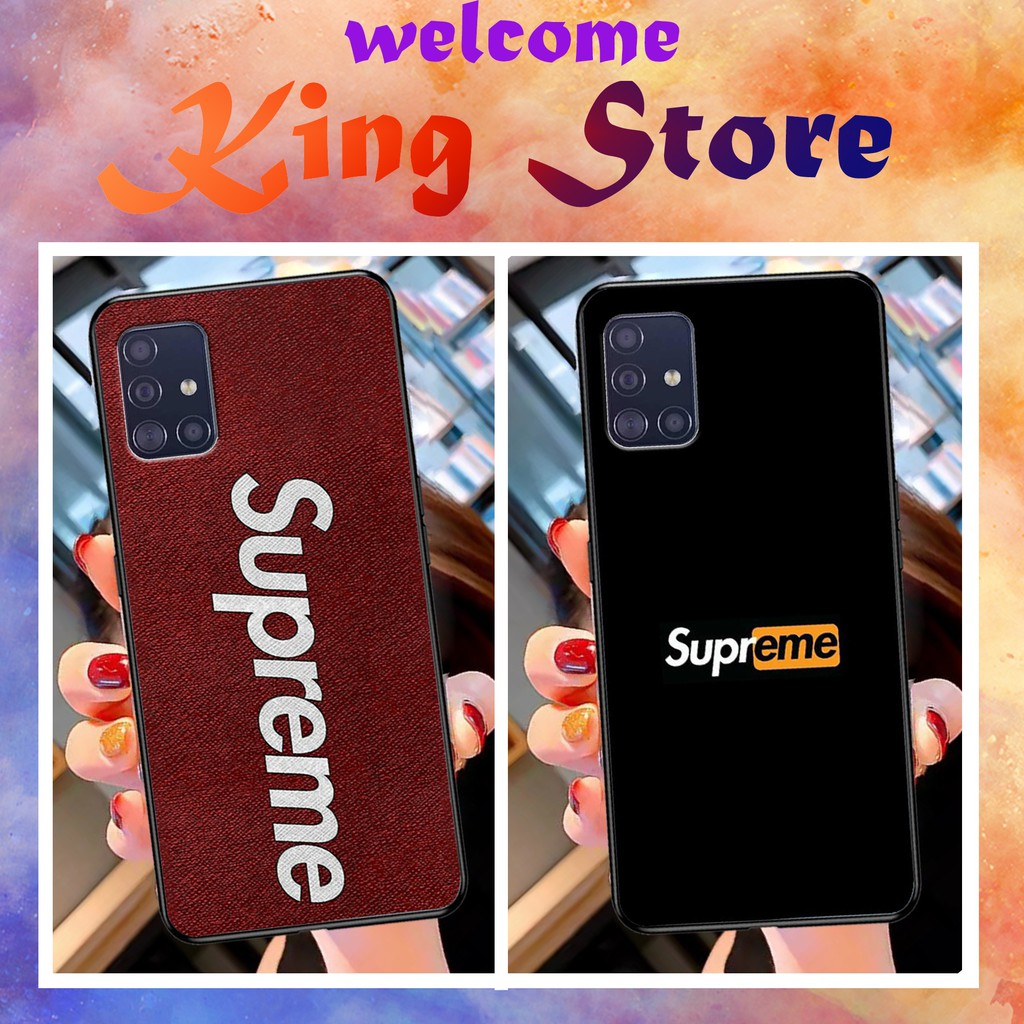Ốp lưng Samsung A31/A51/A71 in hình Logo  SŬPŘËMĚSiêu đẹp, độc, lạ_KINGSTORE.HN_Ốp SS A31/A51/A71