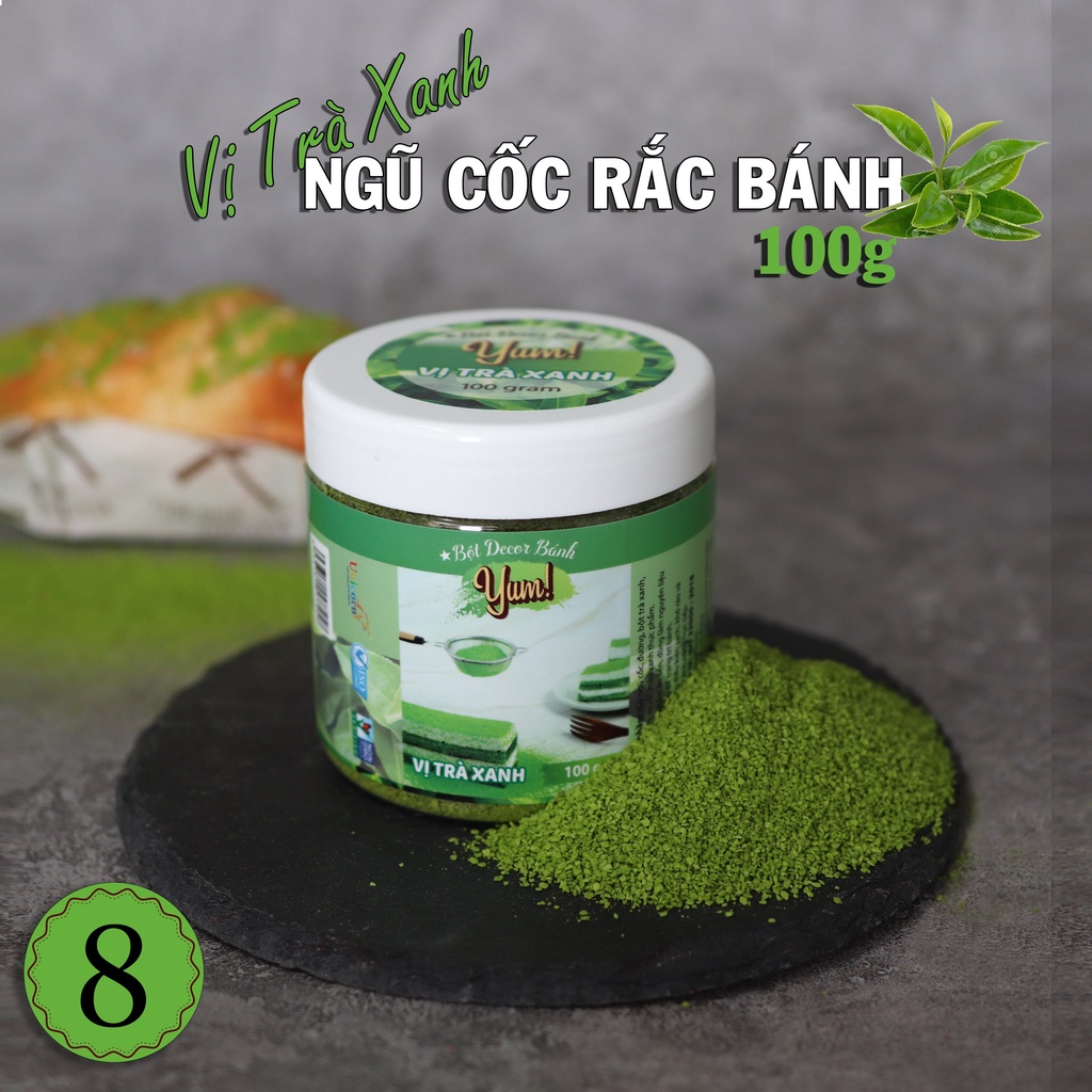 BỘT RẮC TRANG TRÍ BÁNH 100GR - BỘT DERCOR - BỘT ĐỒNG TIẾN