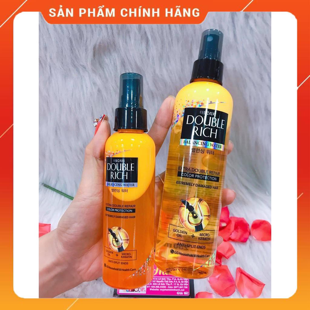 Double Rich Xịt dưỡng tóc chăm sóc tóc hư tổn ( hồng ) 250ml hương nước hoa