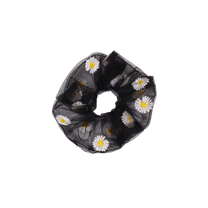 [Mã FASHIONCB231 hoàn tối đa 30K xu đơn 99K] Dây buộc tóc xuyên thấu họa tiết hoa thời trang cho nữ | BigBuy360 - bigbuy360.vn