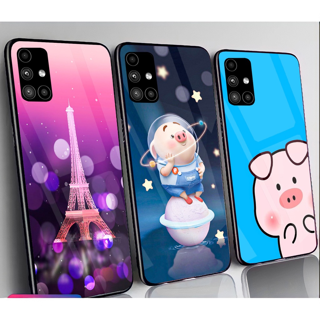 Ốp Lưng Samsung A31/ A51/ A71/ A12/ A22/ A32 HEO CON ĐÁNG YÊU