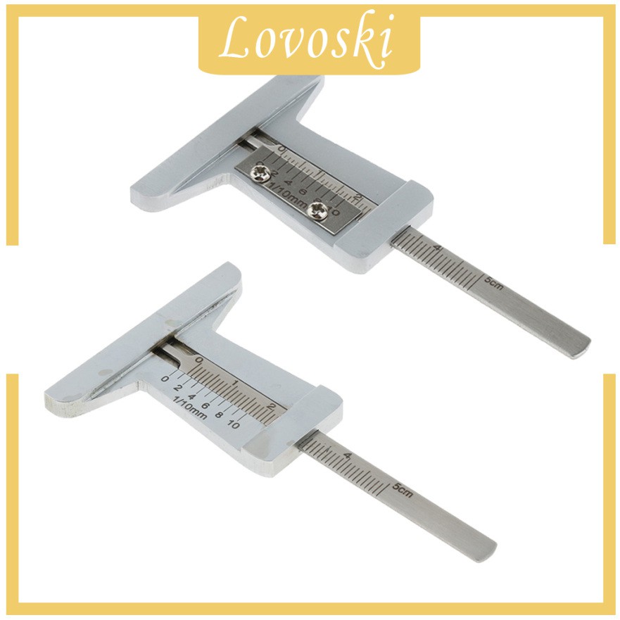 [Lovoski] Thước Đo Độ Sâu Lốp Xe Trượt