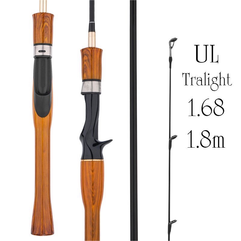 Cần UL Lure Shimano cán gỗ cao cấp