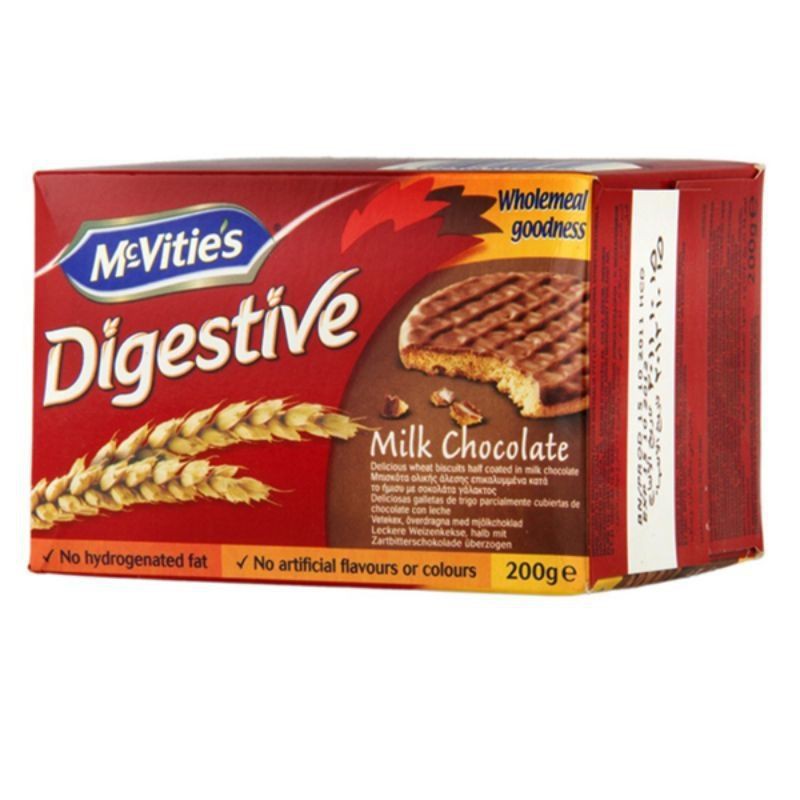 BÁNH QUY LÚA MÌ NGUYÊN CÁM CHOCOLATE SỮA MCVITIES