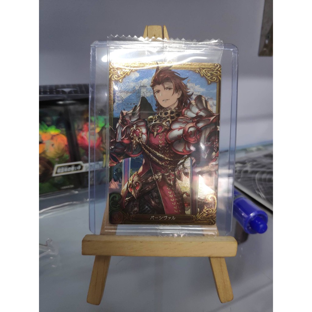 Thẻ bài sưu tầm bánh xốp Grandblue Fantasy - Percial - Tặng bọc bài nhựa bảo quản