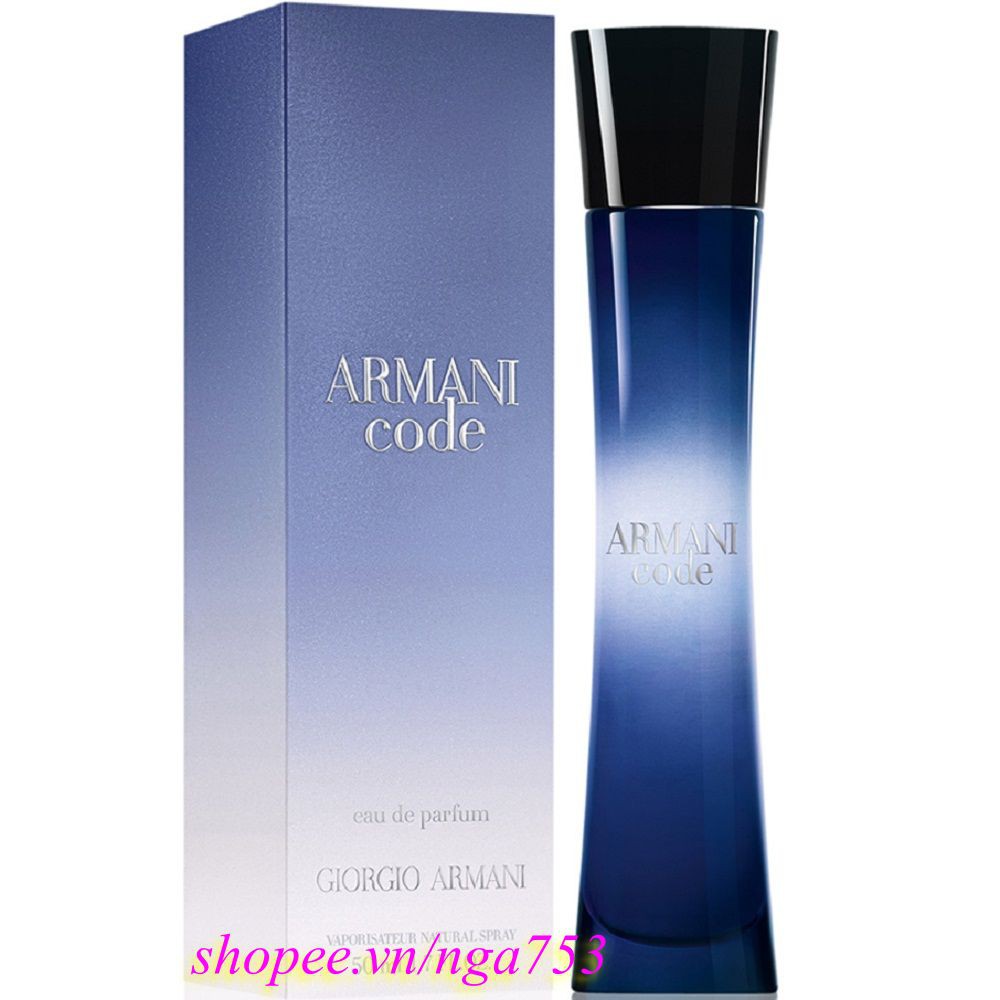 Nước Hoa Nữ 75ml Giorgio Armani Code, nga753 Uy Tín Từ Chất Lượng.