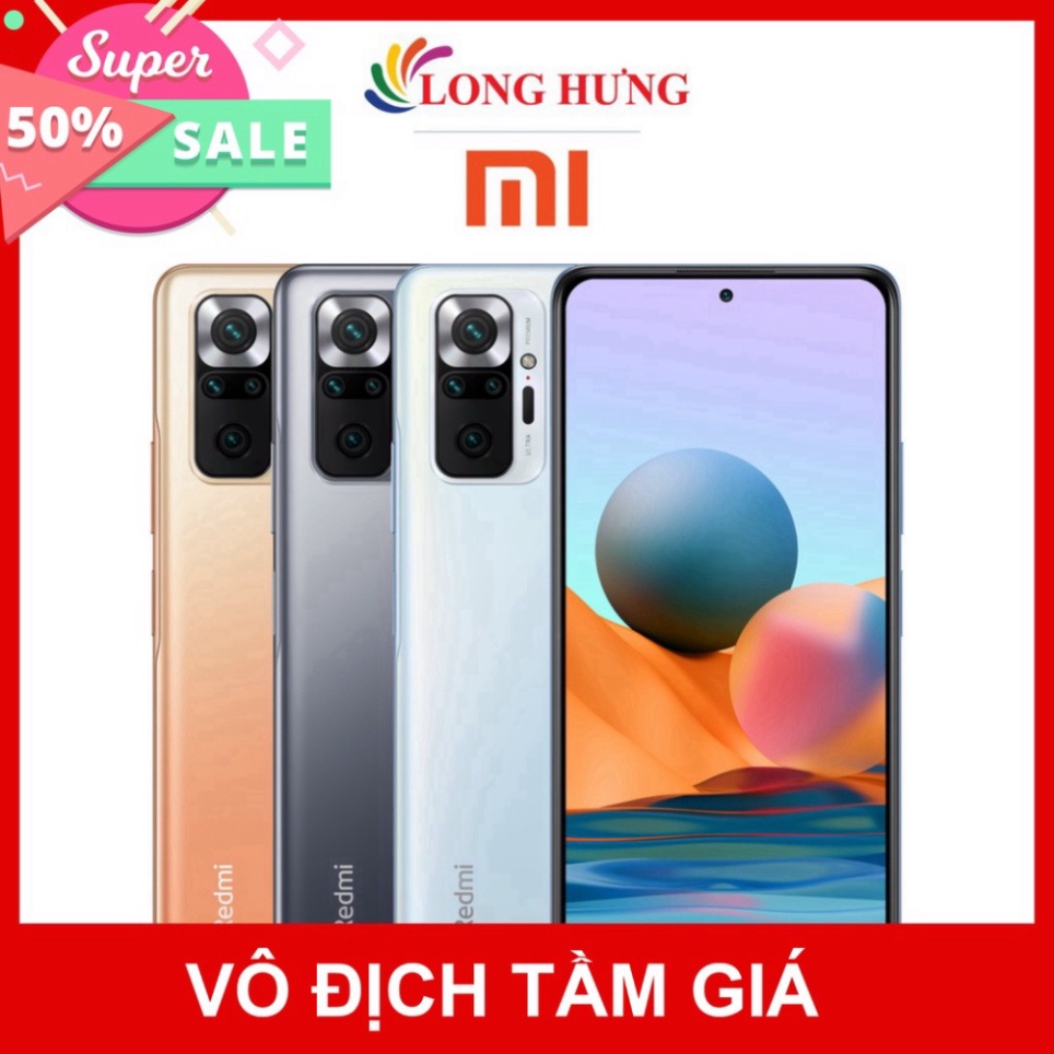 Rẻ Vô Đối Điện thoại Xiaomi Redmi Note 10 Pro (8GB/128GB) - Hàng Chính Hãng Rẻ Vô Đối