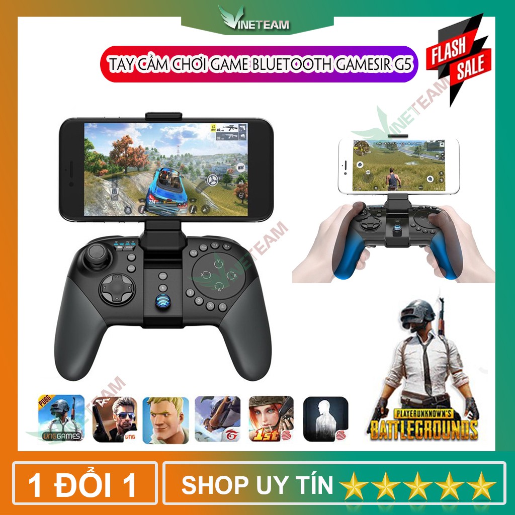 GameSir G5 tay cầm chơi game bluetooth chơi game PUBG , ROS, có trackpad bảo hành 6 tháng -dc3463