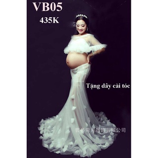 (Free ship)) 👑👑👑VÁY CHỤP ẢNH BẦU-TẶNG MIẾNG DÁN NGẪU NHIÊN-váy bầu 💄💄💄💄