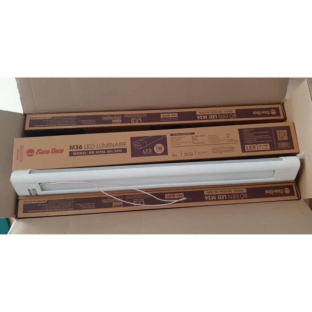 Đèn LED tràn viền M36 20W Rạng Đông