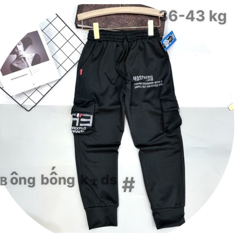 Quần Dài Umi Túi Hộp Bé Trai Size Đại cá tính 20-45kg