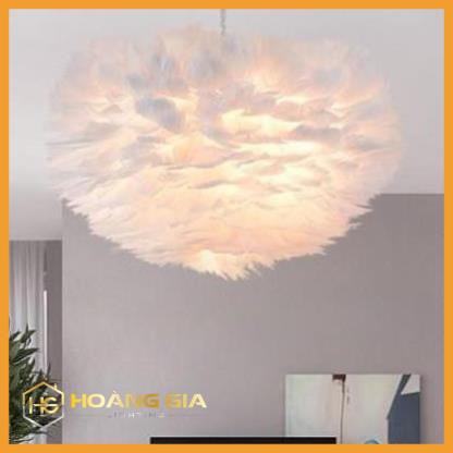 Đèn Decor - Đèn Chùm Phòng Khách-Đèn Lông Vũ Bắc ÂU Decor Lighting TN329- Tặng Kèm Bóng LED