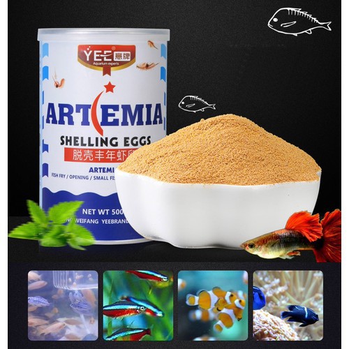 Artemia tách vỏ sấy khô - 50gram