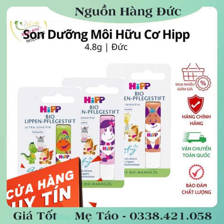 [auth] Son dưỡng môi hữu cơ HIPP BIO trẻ em cao cấp an toàn cho bé - Nội địa Đức Đủ Bill [Hot]