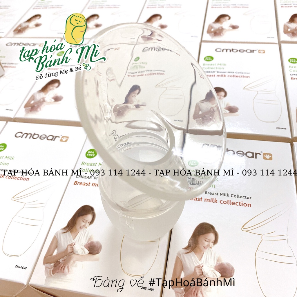 Cốc hứng sữa silicone Cmbear