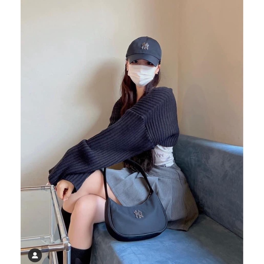 (CHÍNH HÃNG) Mũ MLB lưỡi trai basic nylon Ball unisex nam nữ season 2022 Hàn Quốc