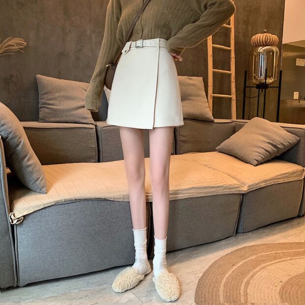 Chân Váy Chữ A Mini Lưng Cao Nhiều Màu Thời Trang Mùa Thu | BigBuy360 - bigbuy360.vn