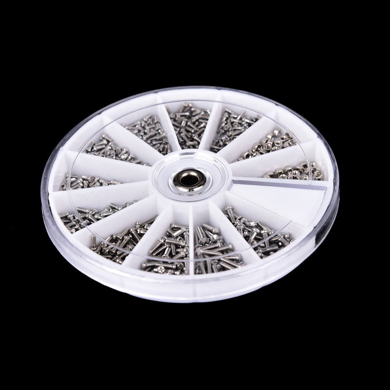 Set 600 ốc vít nhiều loại sửa đồng hồ đeo tay/ mắt kính