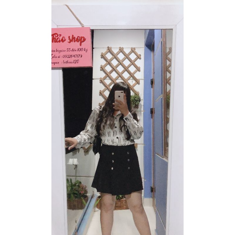 Áo SM chữ bigsize 60 đến 95 ký (có hình mẫu béo) | BigBuy360 - bigbuy360.vn