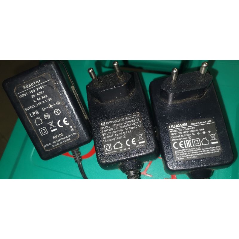 nguồn adapter 12v 1a 1.5a hàng chuẩn theo modem