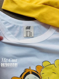 Set body 3 chi tiết HM cho bé trai