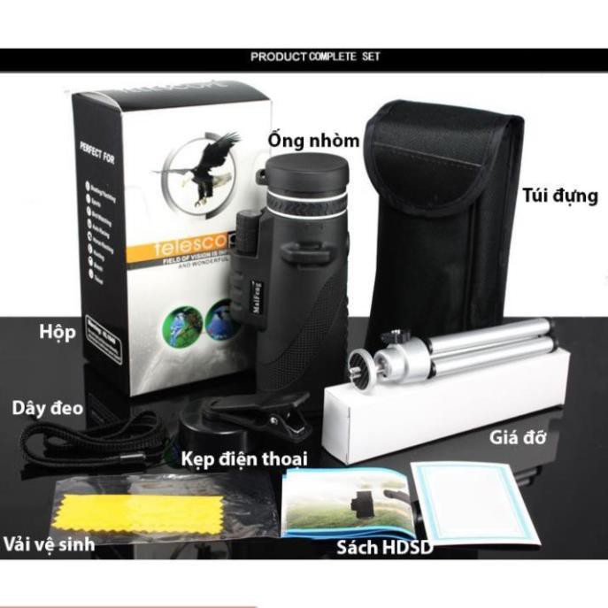 Ống Nhòm Cho Điện Thoại MaiFeng Chuyên Dụng Cho Quay Phim, Chụp Ảnh Từ Xa [SKM] | BigBuy360 - bigbuy360.vn