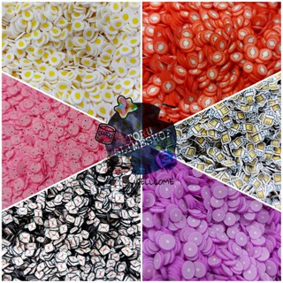 Nail đất sét lát ĐỒ CHƠI  trang trí Slime toru_slime