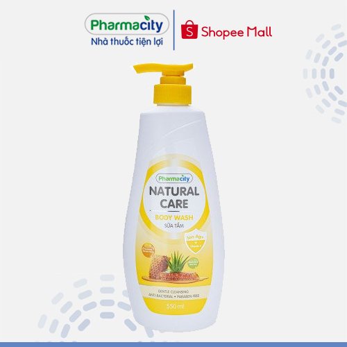 Sữa tắm Pharmacity Natural Care Body wash (550g)